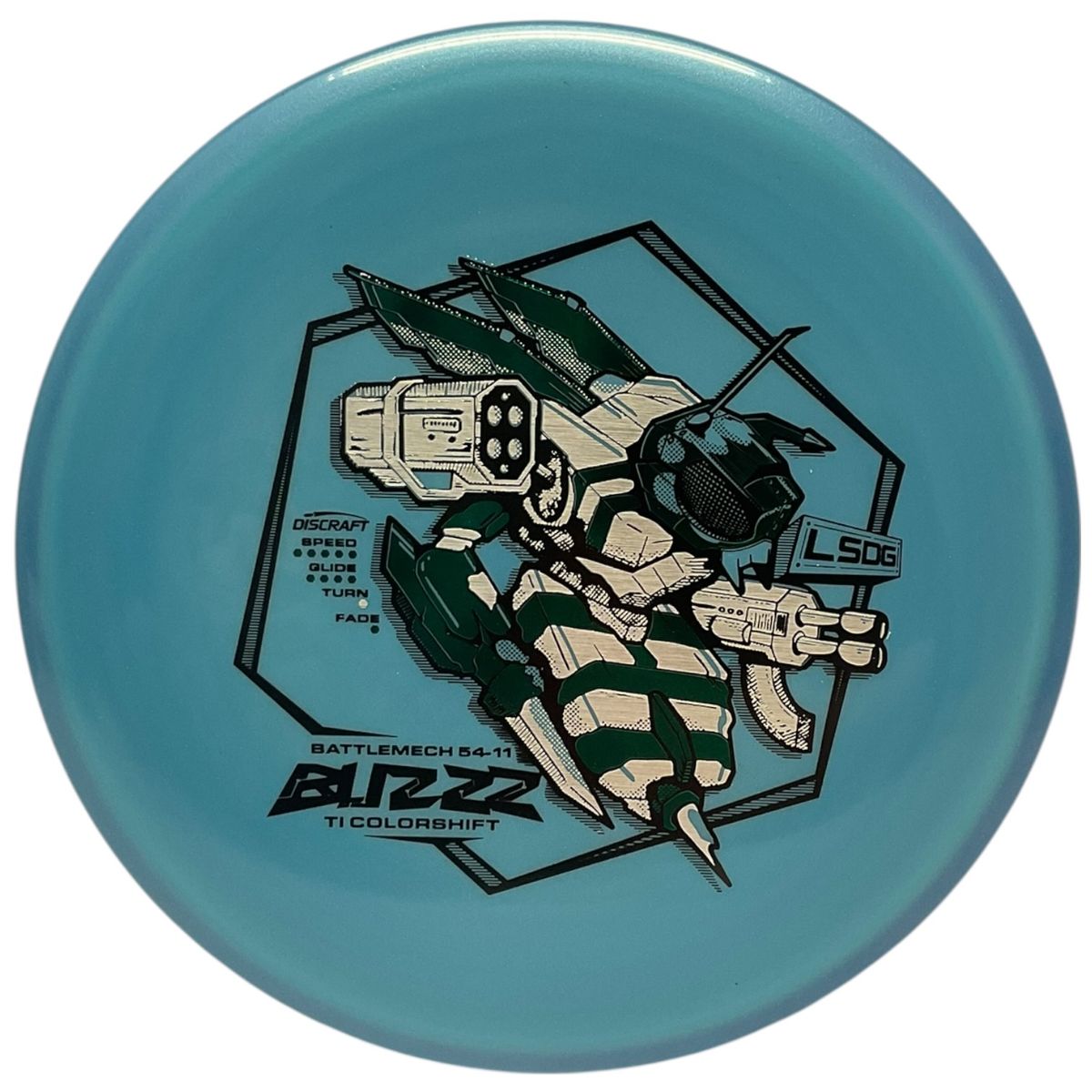 Titanium Colorshift Buzzz (Ledgestone)