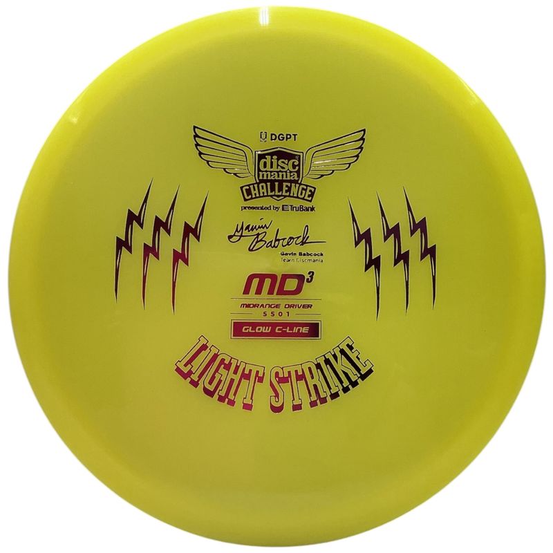 C-Line Glow MD3 (Discmania Challenge Fundraiser Light Strike)